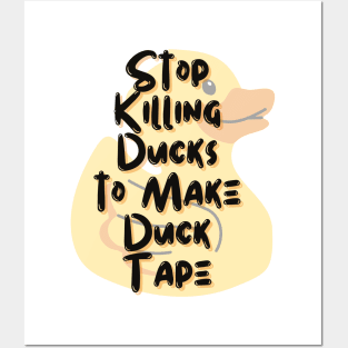 Duck Tape Protest Posters and Art